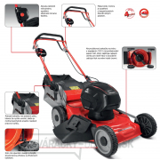 Weibang Trávna batériová kosačka s pojazdom WB 502 SE 6in1 Weibang Trávna batériová kosačka s pojazdom WB 502 SE 6in1 náhled