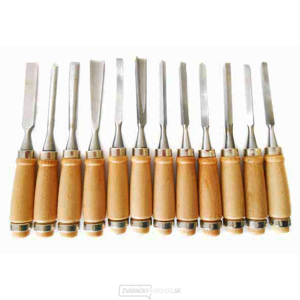 Sada rezbárskych dlát 12 ks