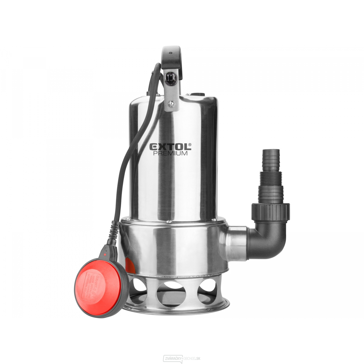 Kalové čerpadlo Extol Premium 1100W, 1600l/h, 15m kábel