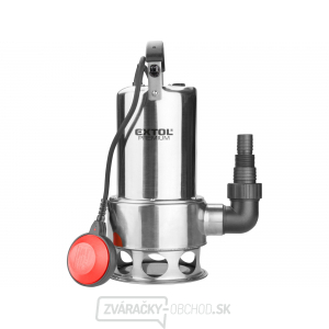Kalové čerpadlo Extol Premium 1100W, 1600l/h, 15m kábel Kalové čerpadlo Extol Premium 1100W, 1600l/h, 15m kábel gallery main image