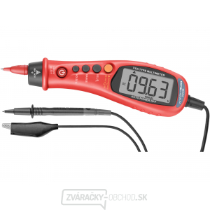 Multimeter digitálny, ceruzka, True RMS, automatická voľba rozsahov