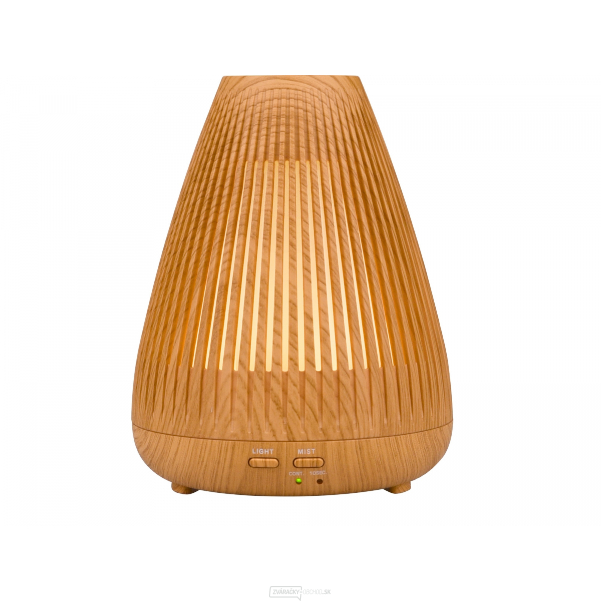 Aróma difuzér BEAM - LÚČ, osviežovač a zvlhčovač vzduchu, imitácia svetlého dreva