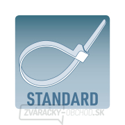 Pásky sťahovacie na káble čierne, 900x12,4mm, 50ks, nylon PA66 Náhľad