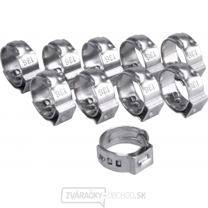 Spona na hadicu, 10ks, O13,8mm, INOX gallery main image