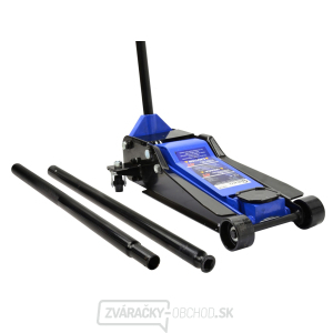 Pojazdný hydraulický zdvihák 4t, nízkoprofilový, 95 - 550 mm, dvojitá pumpa - GEKO PREMIUM Pojazdný hydraulický zdvihák 4t, nízkoprofilový, 95 - 550 mm, dvojitá pumpa - GEKO PREMIUM gallery main image