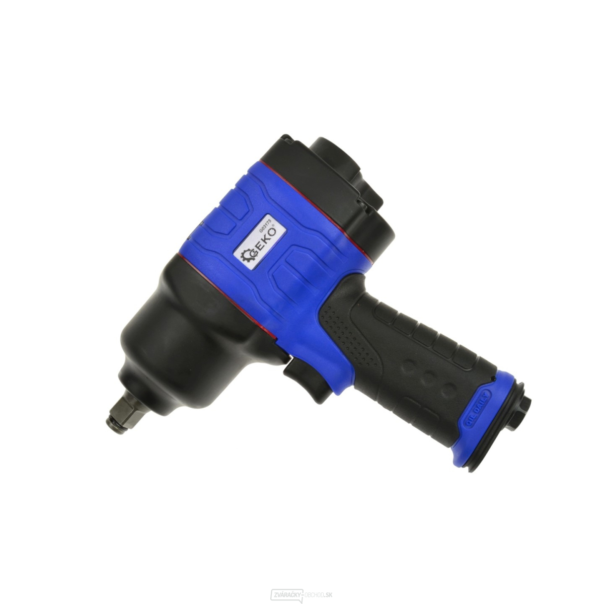 Pneumatický rázový uťahovák 1/2", 1550 Nm