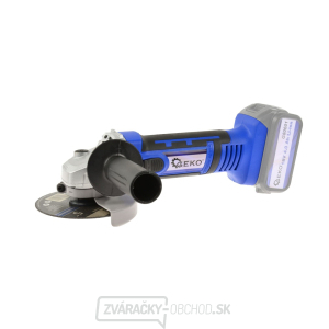 Akumulátorová uhlová brúska 115 mm Geko, 18V Akumulátorová uhlová brúska 115 mm Geko, 18V gallery main image