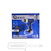 Aku rázový uťahovák 18V 1/2