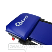 Dielenské skladacie lehátko, sedátko 2 v 1, pojazdné náhled