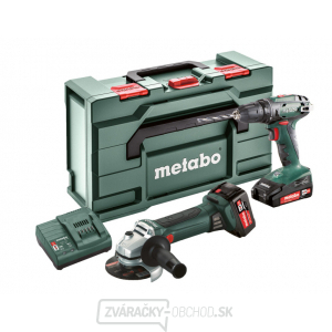 METABO 2-dielny Combo set 18V - BS 18 + W 18 LTX 125 Quick