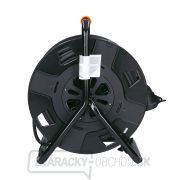 Solight predlžovací prívod na bubne, 1 zásuvka, vonkajšie, 50m gumový kábel, 3x 1,5mm2, IP44 náhled