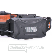 Solight LED čelové nabíjacie svietidlo, 3W + COB, 150 + 60lm, Li-ion náhled