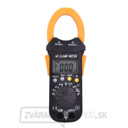 Solight kliešťový multimeter, max. AC 600V/600A, max. DC 600V, test diódy, bzučiak, odpor, teplota Solight kliešťový multimeter, max. AC 600V/600A, max. DC 600V, test diódy, bzučiak, odpor, teplota gallery main image