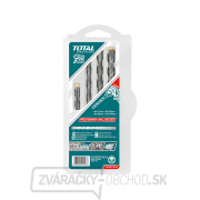 Vrtáky do betónu SDS Plus, sada 4ks Náhľad