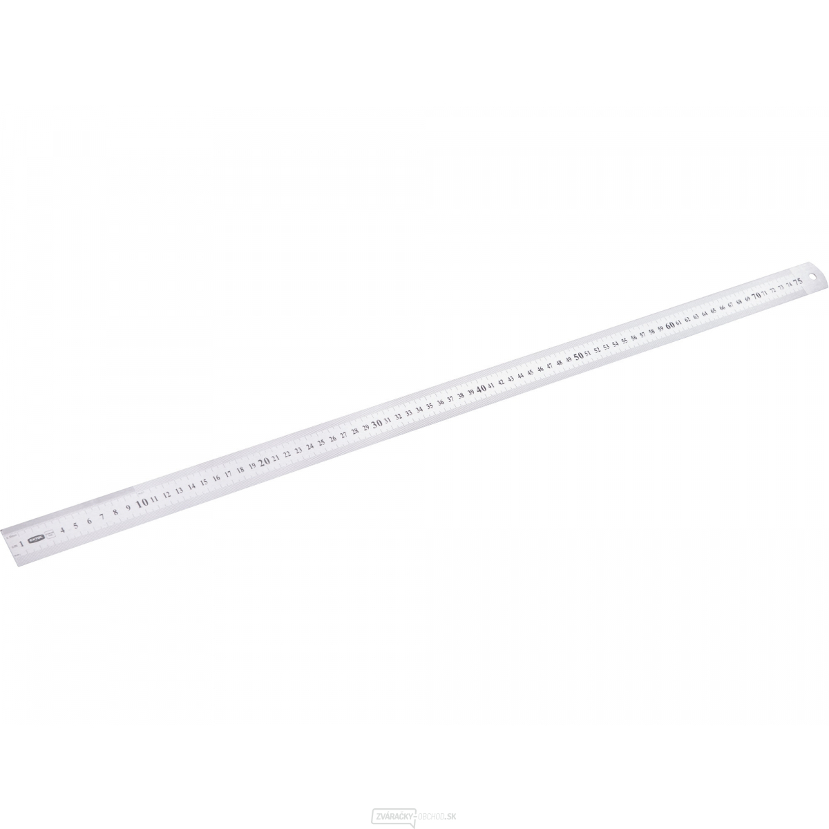Pravítko oceľové nerez, 750mm