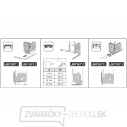 Pištole sponkovacie 3funkční, 6-12mm, vrátane 100ks spôn náhled