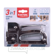 Pištole sponkovacie 3funkční, 6-12mm, vrátane 100ks spôn náhled