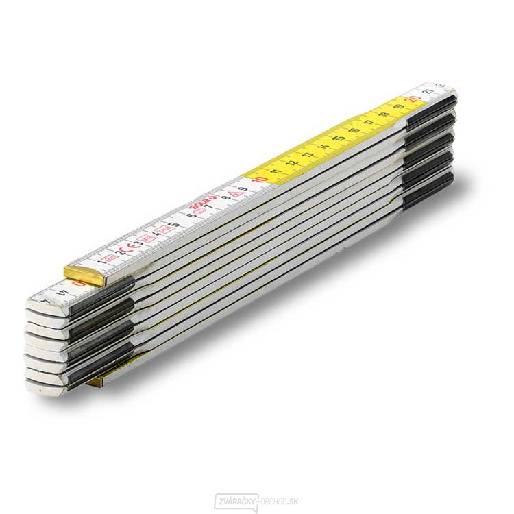 SOLA - HF 2/10 - drevený skladací meter 2m