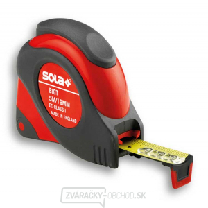 SOLA - Bigtovi 8 - Zvinovací meter 8m x 25mm SOLA - Bigtovi 8 - Zvinovací meter 8m x 25mm gallery main image