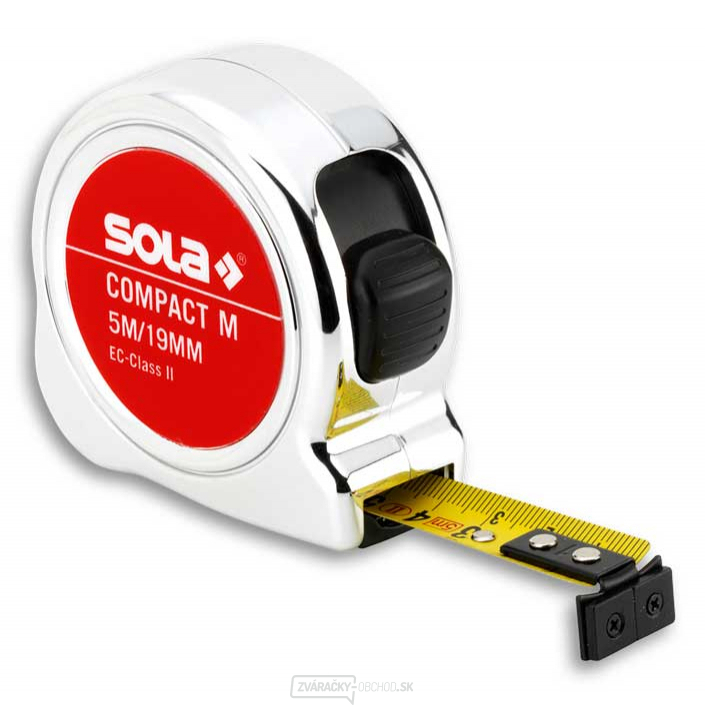 SOLA - Compact M CO 8 - Zvinovací meter s magnetom 8m x 25mm