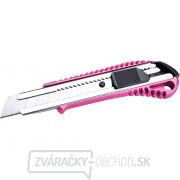 Nôž ulamovací celokovový s výstuhou, 18mm, Auto-lock Nôž ulamovací celokovový s výstuhou, 18mm, Auto-lock gallery main image