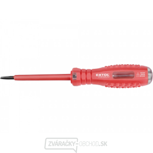 Skúšačka napätia 110-250V, plochá (-), 160mm Skúšačka napätia 110-250V, plochá (-), 160mm gallery main image