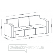 PORTORIKO RED DeLuxe Záhradný nábytok PORTORIKO RED DeLuxe Záhradný nábytok náhled