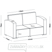 DOMINGO GREY DeLuxe Záhradný nábytok DOMINGO GREY DeLuxe Záhradný nábytok náhled