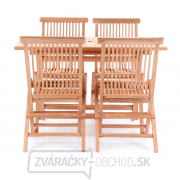 TEAK POHODA Stolová zostava SET 4 Náhľad