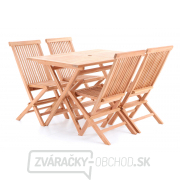 TEAK POHODA Stolová zostava SET 4 náhled
