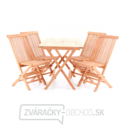 TEAK POHODA Stolová zostava SET 4 náhled
