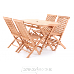 TEAK POHODA Stolová zostava SET 4