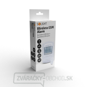 Solight GSM Alarm, pohybový senzor, diaľk. ovl., biely náhled