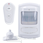 Solight GSM Alarm, pohybový senzor, diaľk. ovl., biely Solight GSM Alarm, pohybový senzor, diaľk. ovl., biely gallery main image