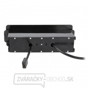 Solight USB výsuvný blok zásuviek, 2 zásuvky + HDMI + USB, nerez + plast, 3 x 1mm2, strieborný náhled