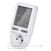 Solight digitálny merač spotreby el. energie, veľký displej Náhľad