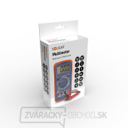 Solight multimeter, max. AC 600V/10A, max. DC 600V/10A, test diódy, bzučiak, hFE, kapacita, odpor náhled