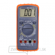 Solight multimeter, max. AC 600V/10A, max. DC 600V/10A, test diódy, bzučiak, hFE, kapacita, odpor gallery main image