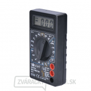 Solight multimeter, max. AC 500V, max. DC 500V/10A, test diódy, bzučiak Náhľad