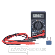 Solight multimeter, max. AC 500V, max. DC 500V/10A, test diódy, bzučiak Náhľad