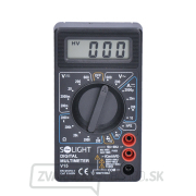 Solight multimeter, max. AC 500V, max. DC 500V/10A, test diódy, bzučiak Solight multimeter, max. AC 500V, max. DC 500V/10A, test diódy, bzučiak gallery main image
