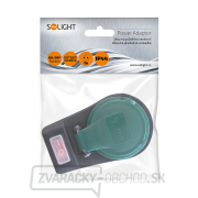 Solight zásuvka priebežná IP44, 16A, čierna, vypínač Náhľad