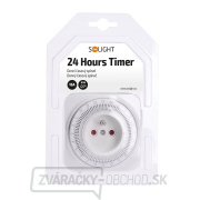 Solight časový spínač, 24 h., Vypínač, 1 režim náhled