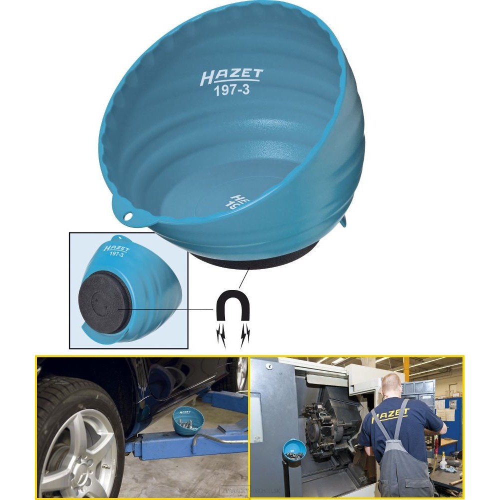 Magnetická miska na drobné súčiastky HAZET 197-3