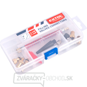 Konektory na ventilky, sada 11ks Náhľad