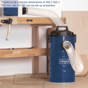 Scheppach dc 100 Odsávač pilín Náhľad