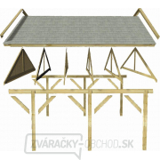 Carport Drevený prístrešok na 2 autá so sedlovou strechou KARIBU SATTELDACH 3 43470 Carport Drevený prístrešok na 2 autá so sedlovou strechou KARIBU SATTELDACH 3 43470 náhled