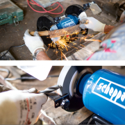 Scheppach SM 200 LB - dvojkotúčová brúska kotúč/kefa Náhľad