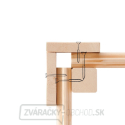 Drevený domček KARIBU Stockach 3 (82979) tm. šedý náhled