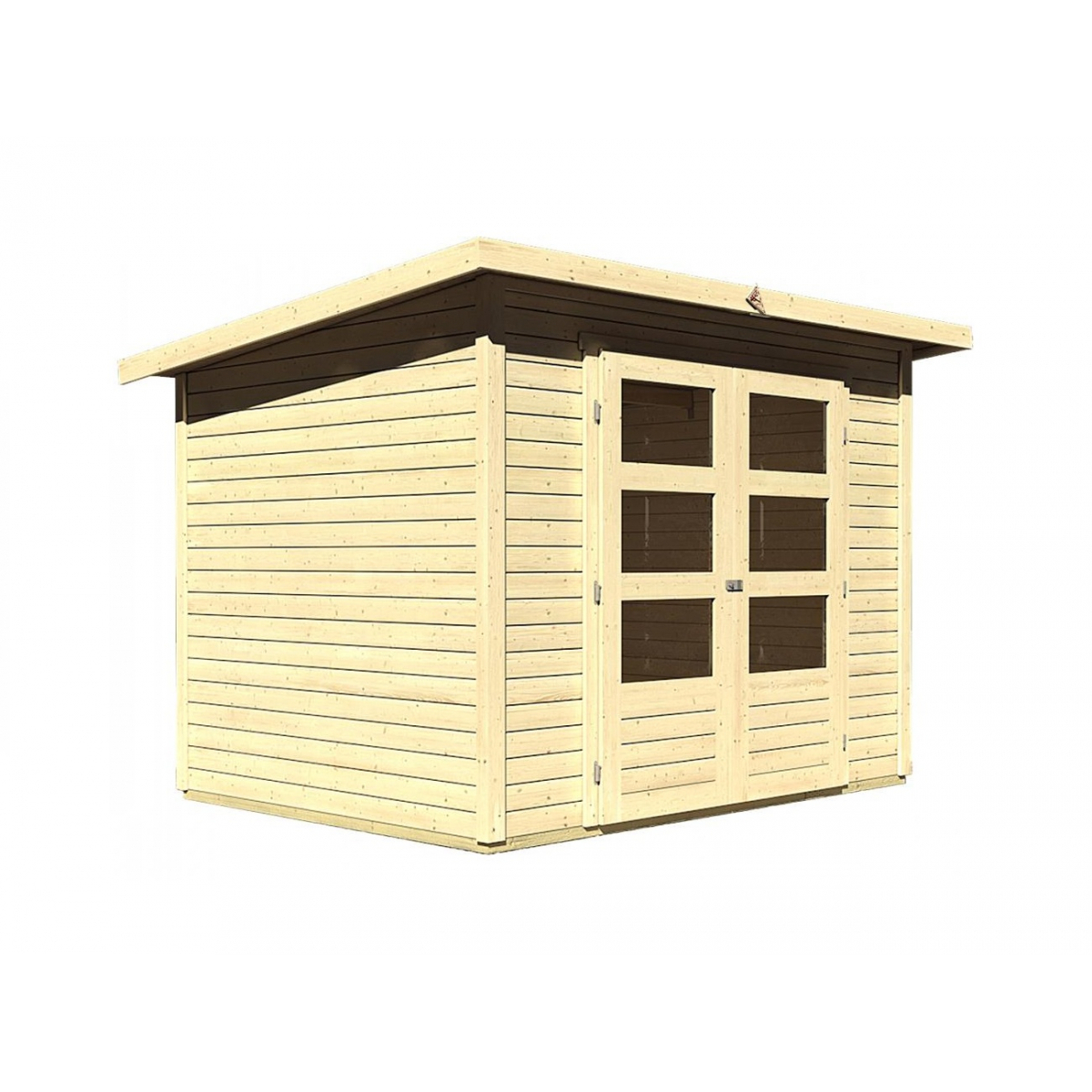 Drevený domček KARIBU Stockach 4 (82980) natur
